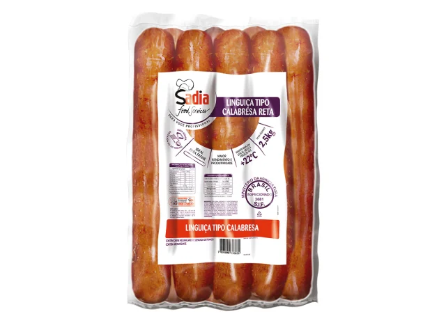 Calabresa Reta Sadia 2,5Kg