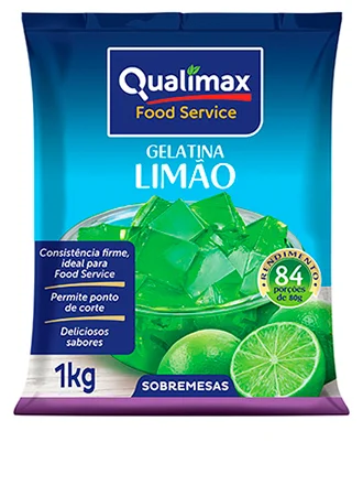 GELATINA LIMÃO QUALIMAX 1kg
