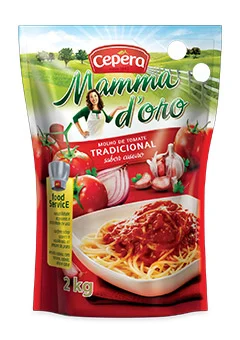 Molho de Tomate Pronto Cepêra 2kg