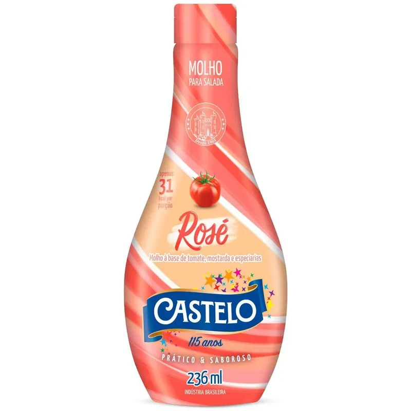 Molho Salada Rose Castelo
